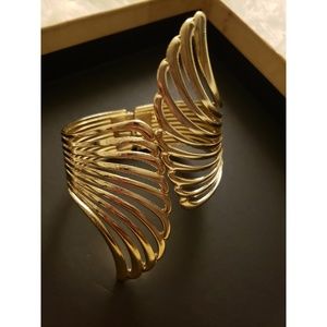 Gold plated bracelet/cuff